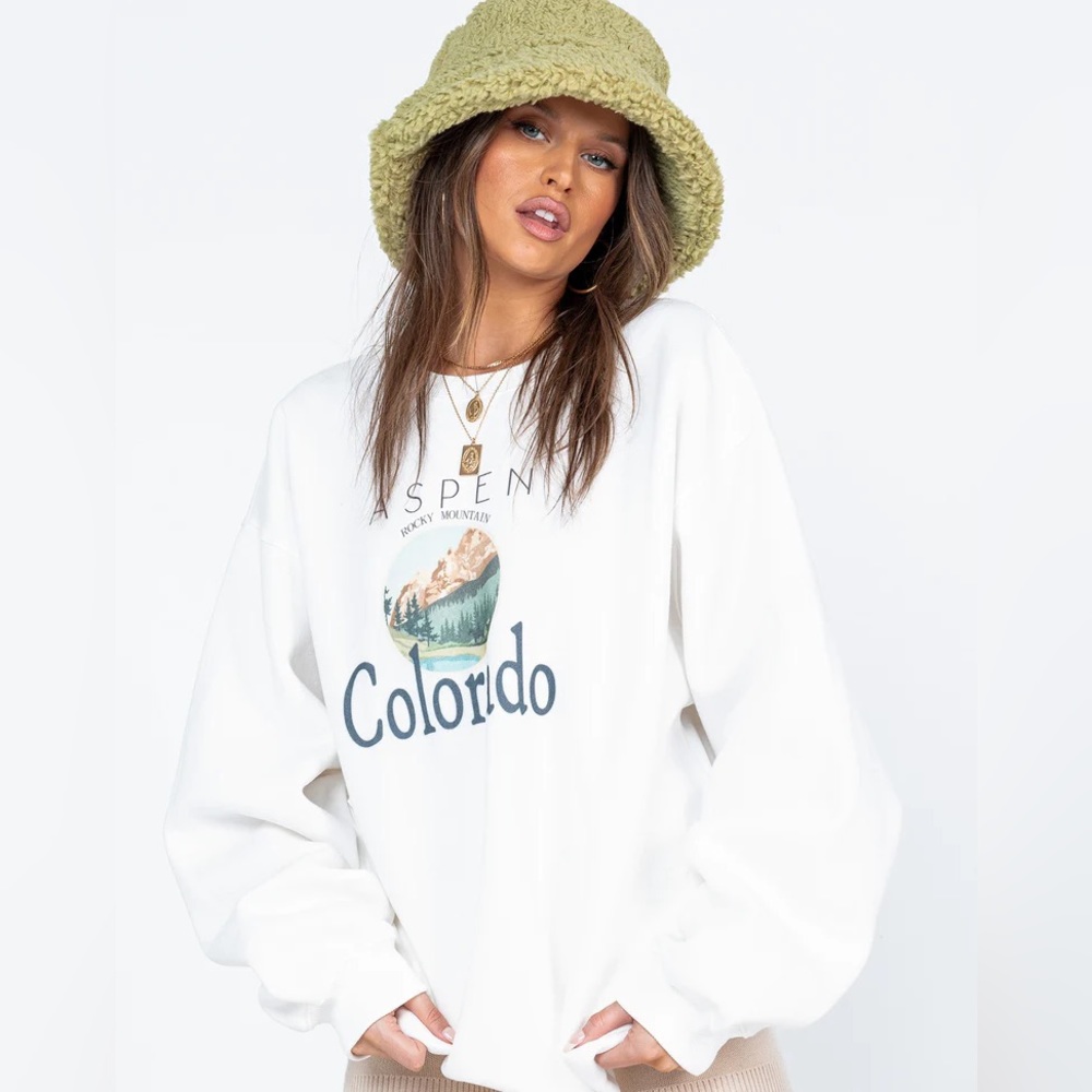 PRINCESS POLLY OVERSIZED SWEATSHIRT